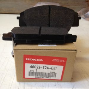 Honda 45022S2AE51 Front brake pads